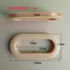 Venda Direta de Fábrica Alça de Fivela Plástica Caixa de Papelão Ondulado Alça de Transporte Favo de Mel Placa Fivela Alça de Fivela Caixa de Papelão Alça de Puxar com Argola