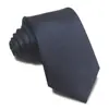 Conjunto de Gravata Masculina de 8cm Amarrada à Mão com Lenço de Bolso Liso Quadrado Pequeno, Terno de Uma Cor, Traje Formal de Negócios