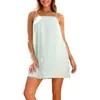 Vestido Sexy Estampado de Comercio Exterior Europeo y Americano, Nueva Bata Transfronteriza de Amazon, Ropa de Casa Casual para Mujer con Tirantes