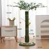 Nuevo producto transfronterizo: Árbol Trepador Grande para Gatos Naranja, Rascador para Gatos Ahorrador de Espacio, Resistente a los Arañazos, Poste Rascador para Gatos que No Suelta Pelo