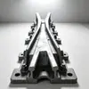 As pontas de desvio de ferrovia de mineração são usadas para desvios de via de transporte subterrâneo, facilitando a instalação das pontas de desvio.