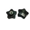 Porca de Cabeça Plástica Porca de Cabeça Plástica Porca Revestida de Borracha Pentagonal Sólida 38mm-M8 Fabricante de Dongguan