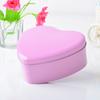 Caja de hojalata creativa, caja grande en forma de corazón para dulces, caja de regalo, embalaje de flores de jabón, caja de hojalata, punto de fábrica
