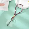 Cordão de Pulso para Celular Transfronteiriço com Toque de Luxo de Alta Qualidade, Pingente de Strass, Acessório da Moda, Cordão Curto para Celular
