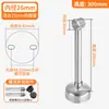 Acero Inoxidable Antiséptico Madera Uva Marco Columna Pie Cubierta Columna Ángulo Cuadrado Hierro Código Base