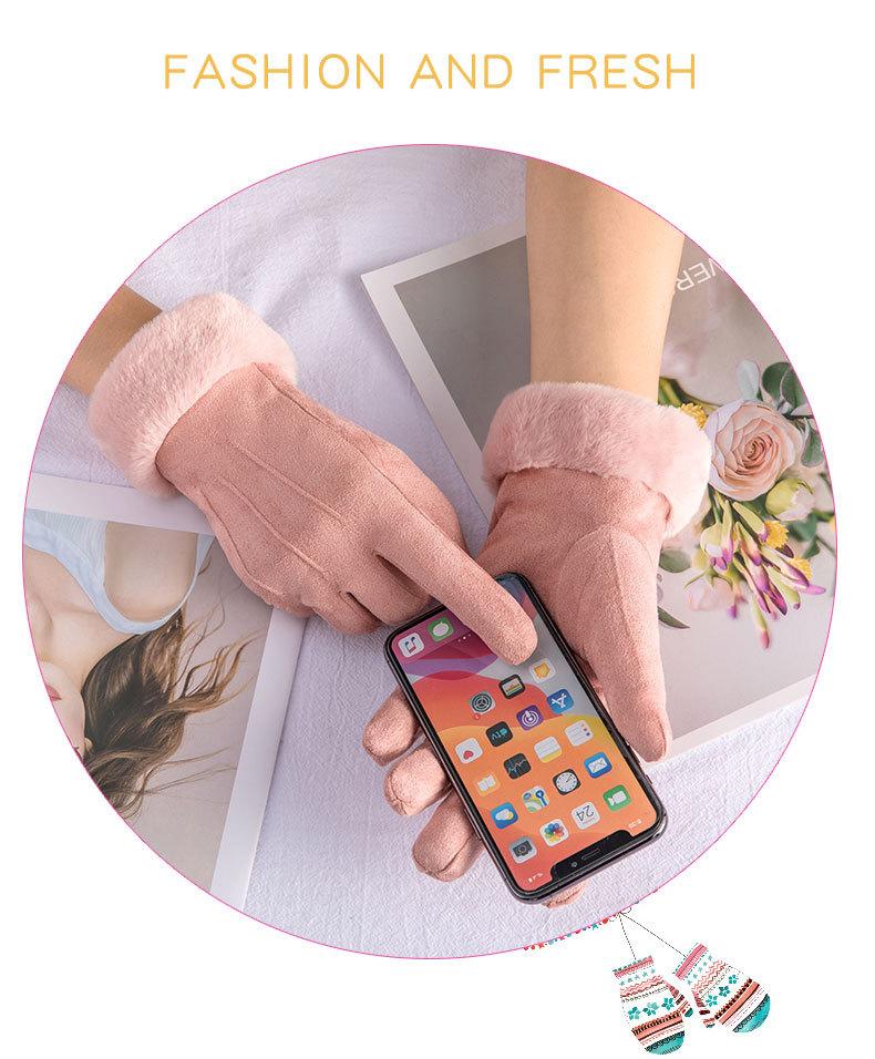 女士保暖手套_14