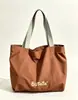 Bolsa tote personalizada de gran capacidad, bolsa de mano moderna y ligera, bolso de hombro versátil de alta gama, personalizable con logo
