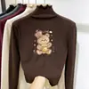 Ropa interior térmica para niñas Top con volantes para niños Se puede usar por fuera Elegante ropa interior de terciopelo alemán Ropa de otoño e invierno para niñas pequeñas