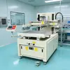 Máquina de impressão de tela de mesa móvel vertical plana máquina de impressão de tela de vidro máquina de impressão de tela semiautomática monocromática vendas diretas da fábrica