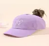 Chapéus Infantis para Primavera, Outono e Verão Que Podem Ser Estilizados em Rabos de Cavalo Altos, Bonés de Baseball para Meninas com Design de Meio Topo, Proteção Solar para Bebês