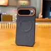Funda magnética para teléfono Google Pixel 11ProXL Google 10A Marco metálico para lente Funda protectora de cuero