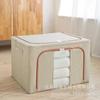 Caja de Almacenamiento Plegable Grande con Estructura de Acero y Tela Oxford al por Mayor Caja de Almacenamiento Transparente Caja de Almacenamiento para Juguetes Caja de Almacenamiento para Ropa