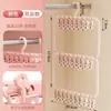 Cabide de bebê sem costura plástico guarda-roupa doméstico meias de bebê armazenamento sem costura clipe de meias cabide de secagem à prova de vento