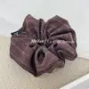 Goma para el pelo de tela Vintage Line con Estilo de Viajero de Alta Gama, Lazo para Cola de Caballo para Mujer, Accesorio Versátil para el Cabello
