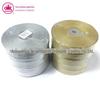 Três Top Ribbon Ouro e Prata Fita Honeycomb Belt Gift Packaging Ribbon Embalagem Metal Ribbon Promotion Sale