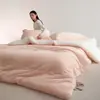 Nuevo Suave Cómodo Transpirable Amigable con la Piel Puff Pupu Lyocell Tejido de Soya Otoño Invierno Edredón Núcleo de Duvet
