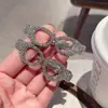 Presilhas de Cabelo Criativas e Estilosas para Mulheres, Presilhas Bico de Pato Cheias de Diamantes, Pentes de Cabelo da Moda, Novas Presilhas para Franja