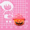 Accesorios de resina para Halloween calabaza fantasma joyería parche pegamento cremoso diy carcasa de teléfono móvil accesorios para pasador paquete de materiales