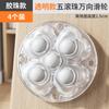 Rueda Adhesiva Transfronteriza sin Perforaciones para Muebles Caja de Almacenamiento Rueda Pequeña Móvil Polea de Bola Bote de Basura Rueda Universal