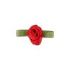 Cinta de flores hecha a mano, pequeña cinta de flores con hojas, rosa, accesorios íntimos, juguetes, lazo de flores, ropa.