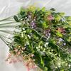 Plantas Verdes para Colgar en la Pared, Decoraciones de Plantas Montadas en la Pared, Enredadera Estrellada Colgante, Enredaderas de Interior, Flores Artificiales Estilo Ins