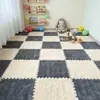 Alfombra de sala de estar de alto valor alfombra de mesita de noche de dormitorio alfombra de decoración de habitación se puede cortar y empalmar tapete de piso alfombra para dormir