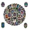 50 Piezas de Pegatinas de Graffiti con Etiquetas de Pociones de Bruja, Pegatinas Decorativas Impermeables para Vasos de Agua y Computadoras, Pegatinas Creativas de Etiquetas de Pociones