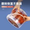Abeto material de qualidade alimentar molho frutos do mar lagosta takeaway embalagem caixa alta temperatura resistente congelado transparente balde plástico selado