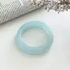 Design Transfronteiriço Europeu e Americano Irregular Brilhante Manchas Resina Pulseira Moda Geométrica Liso Anel Acrílico Pulseira