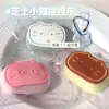 Estilo Xiaohongshu fresa arándano soufflé alto valor súper grueso celebridad de internet imitación masilla de silicona juguete de descompresión rebote