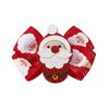 Novo grampo de cabelo de alce de Natal com estampa de glitter para crianças, clipe lateral, acessórios fofos para cabelo infantil 3817