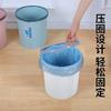 Cubos de Basura Grandes de Plástico al por Mayor para Uso Doméstico, Cubos de Basura Engrosados de una Pieza con Anillo de Presión, Cubos de Basura sin Tapa para Baños de Hotel