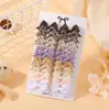 Conjunto Europeu e Americano Mais Vendido de Presilhas de Cabelo com Laço para Crianças Mini Presilha de Cabelo de Bebê Cor Pura Menina Simples Presilha Lateral 325