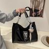 2025 Nova Moda de Verão Bolsa Feminina Grande Capacidade Bolsa de Ombro Feminina de Alto Nível para Trabalho e Deslocamento Bolsa Tote Simples