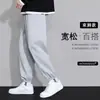 Traje de verão com manga curta masculino marca de moda americana camiseta rufia bonito um conjunto de calças casuais combinando meninos legal bonito usar traje