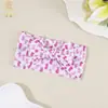 Diadema Europea y Americana Nueva Transfronteriza Lindo Lazo para Bebé Diadema Infantil con Estampado de Frutas Protector de Fontanela Infantil
