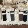 Sapatos, meias femininas estilo coreano, meias xadrez para primavera e outono com laço e renda, meias de princesa para bebê para outono e inverno
