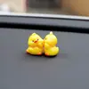 Decoraciones para el interior del coche, figuras de animales de moda y lindas, perfectas para el tablero, la consola central o el espejo retrovisor