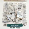 Mosaico de Recortes de Lámina de Mica Vidrio de Colores Translúcido Transparente Fragmentos Irregulares Hecho a Mano