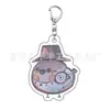 Kpop Onda Coreana Caçadora de Demônios Grupo Feminino Merchandise Chaveiro Lumi Mila Zoi Feito por Fãs Pingente Dupla Face de Acrílico