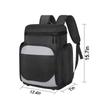 Mochila de aislamiento térmico transfronterizo, bolsa de hielo para picnic impermeable sellada, mochila de cerveza de gran capacidad con abridor de botellas, mochila, bolsa de hielo