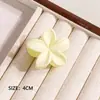 Mini tamanho pequeno 4cm Flor de Ovo Grampo de Cabelo Explosões da Amazon Estilo Férias na Praia Prendedor de Cabelo Cor Gradiente Dopamina