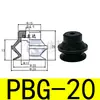 Ventosa Neumática PBG-10A/1/20/30/40/PBG50/75/110/150 Componentes Neumáticos Ventosas