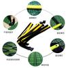 Escada de Corda Dobrável Multifuncional Treinamento de Agilidade Escada de Ritmo de Treino de Futebol Fixa Escada de Velocidade Equipamento de Basquete