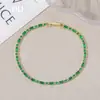 Pulsera de circón con diamantes completos transfronteriza, pulsera de moda de lujo ligero de alta gama, joyería versátil con diamantes, adecuada tanto para hombres como para mujeres, única y versátil