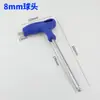 Llave Allen tipo T al por mayor de fábrica CRV hexagonal hexagonal destornillador doméstico mango de plástico herramientas de ferretería