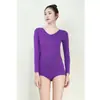 Roupas Fitness Corpo Top Roupa de Treino de Dança Macacão Curto Manga Curta Modal Roupa de Treino Feminina Ginástica