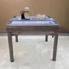 Máquina de mahjong totalmente automática para uso doméstico, mesa de mahjong eléctrica de bajo ruido, máquina de mahjong rápida y sin atascos de cartas para salones de mahjong