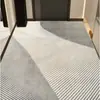 Tapete de porta ultra-fino de 1mm antiaderente, tapete de entrada sem manutenção, carpete de entrada, tapete para pés de banco de troca de sapatos em PVC lavável