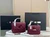 Nueva Cartera Portatarjetas Bolso Pequeño Acolchado con Cadena Bolso de Mano Pequeño 2024 Bolso de Mujer Serie Camelia Bolso Versátil para Hombro Bolso Cruzado